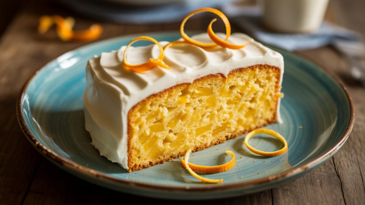 Sunshine in Every Bite- The Ultimate Orange Pineapple Cake Recipe You Need