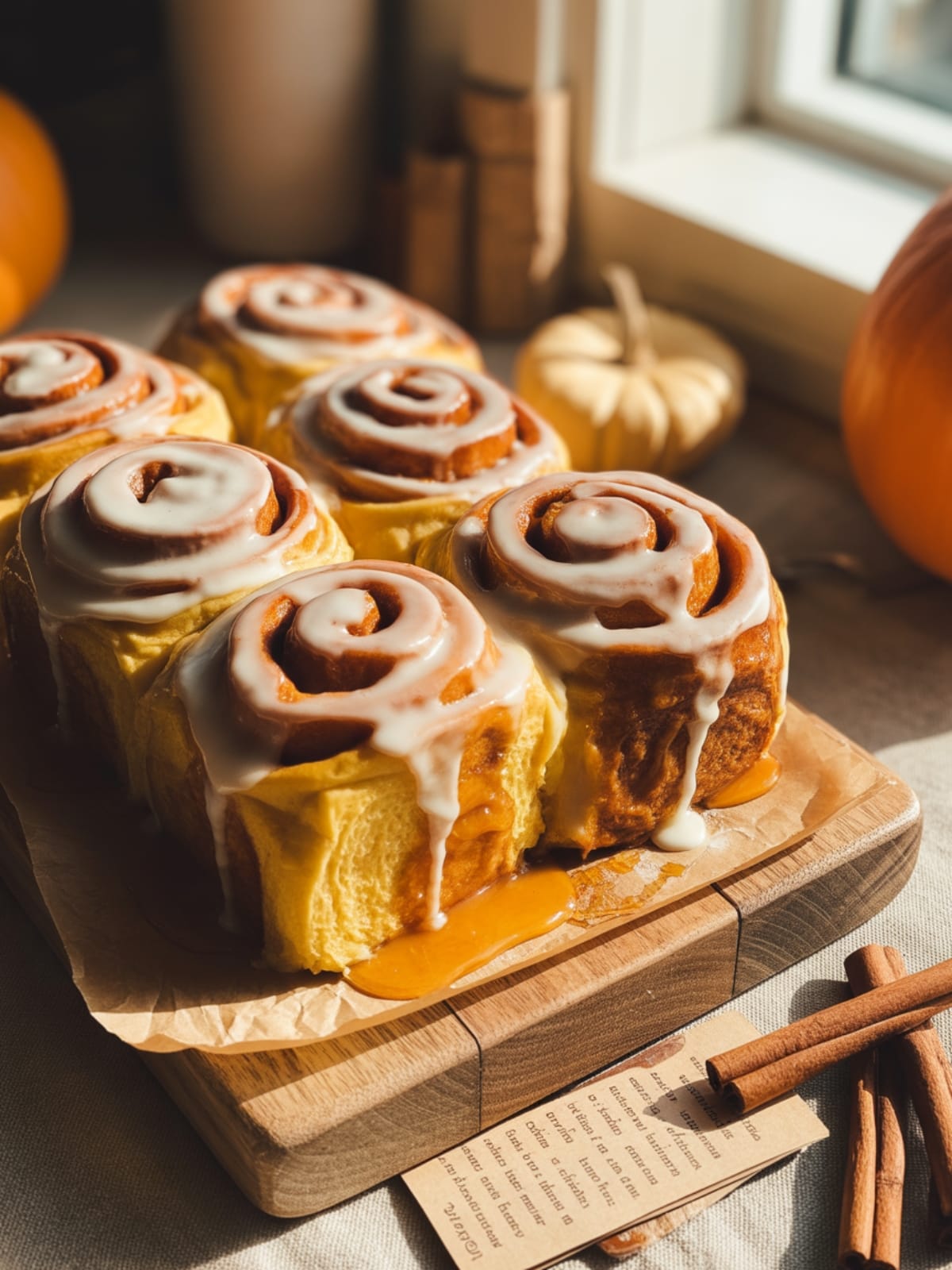 Super Gooey Vegan Pumpkin Cinnamon Rolls: Fall's Ultimate Breakfast Treat