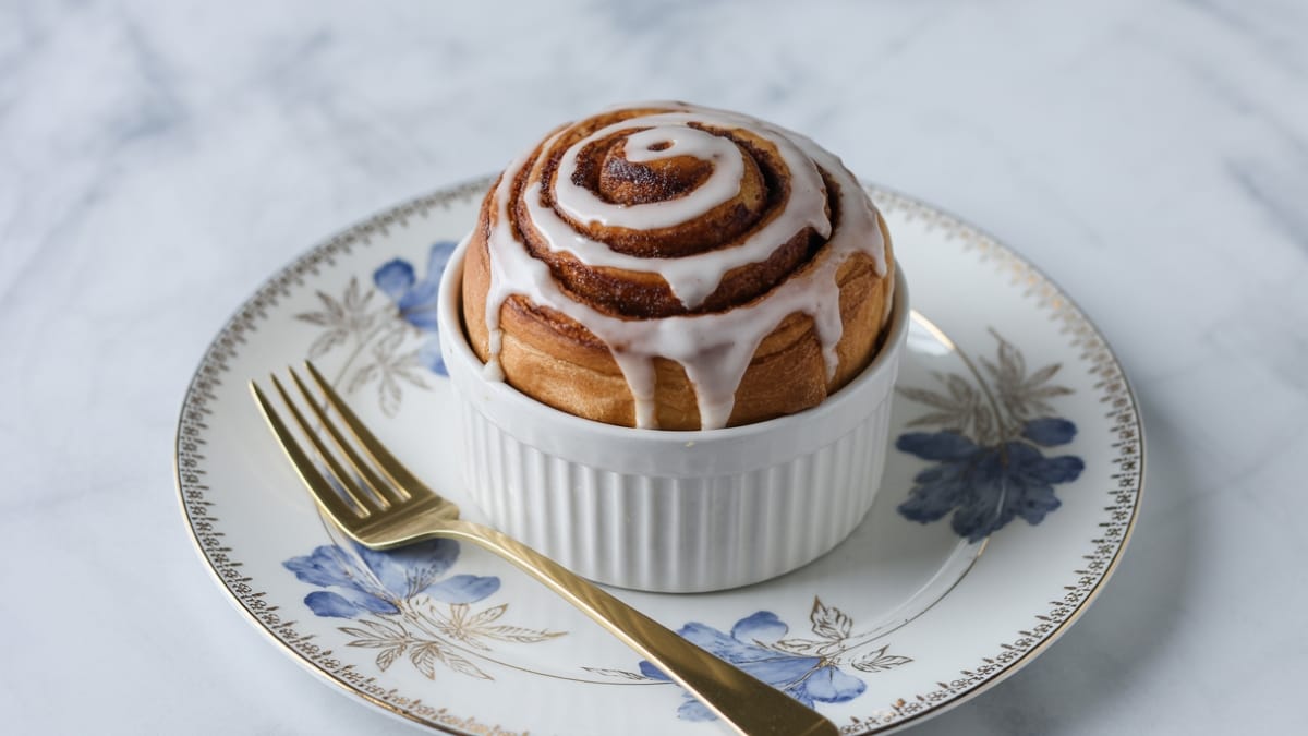 The 5-Minute Microwave Cinnamon Roll Mug Cake That Will Change Your Mornings