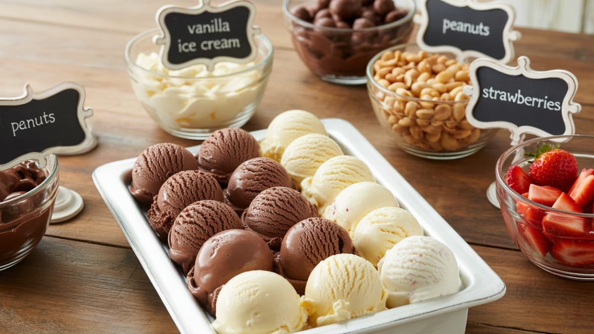 The Ultimate Brownie Sundae Bar- Your Dessert Party Hero