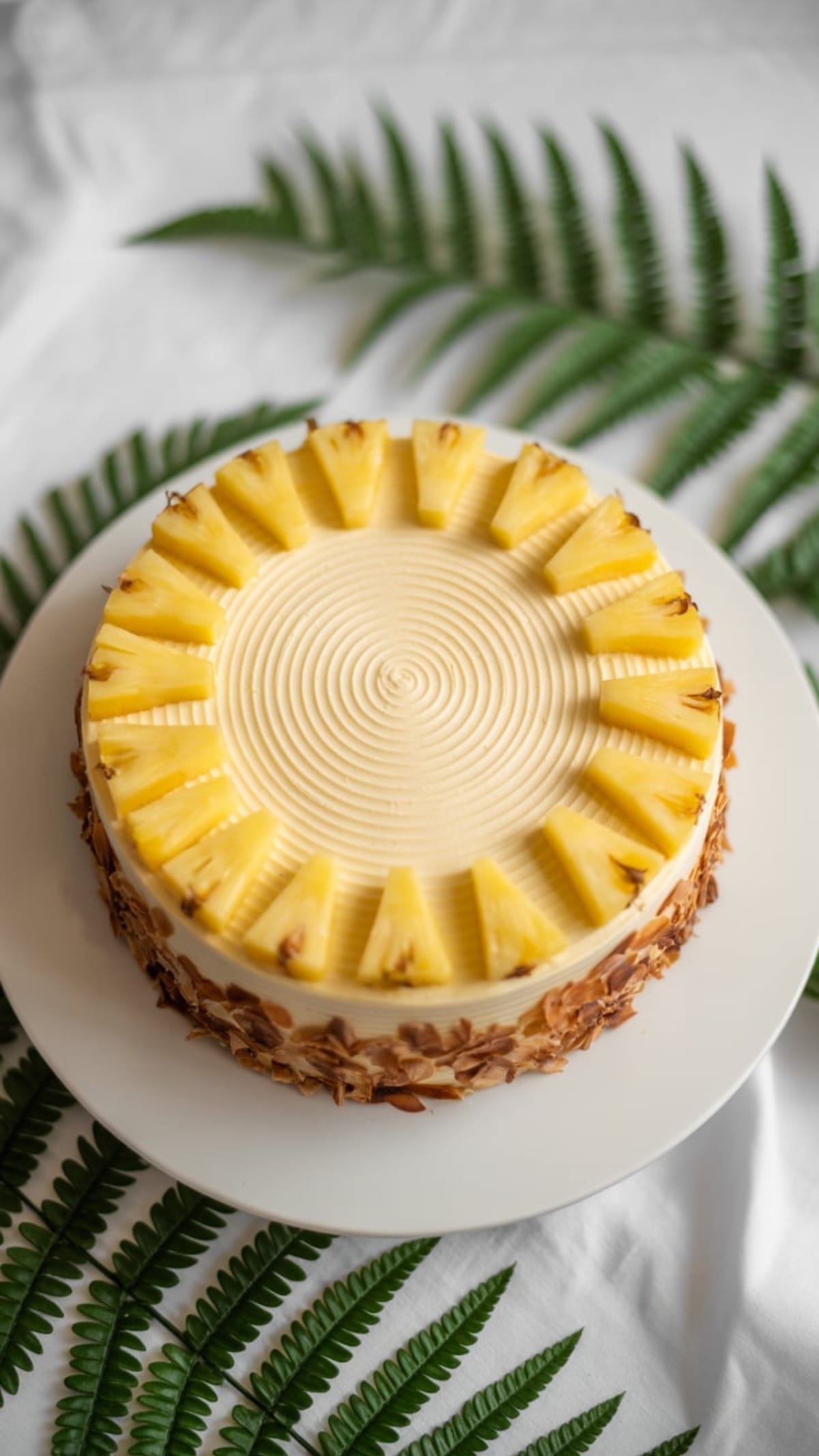 Tropical Pineapple Heaven Cake- A Taste of Paradise