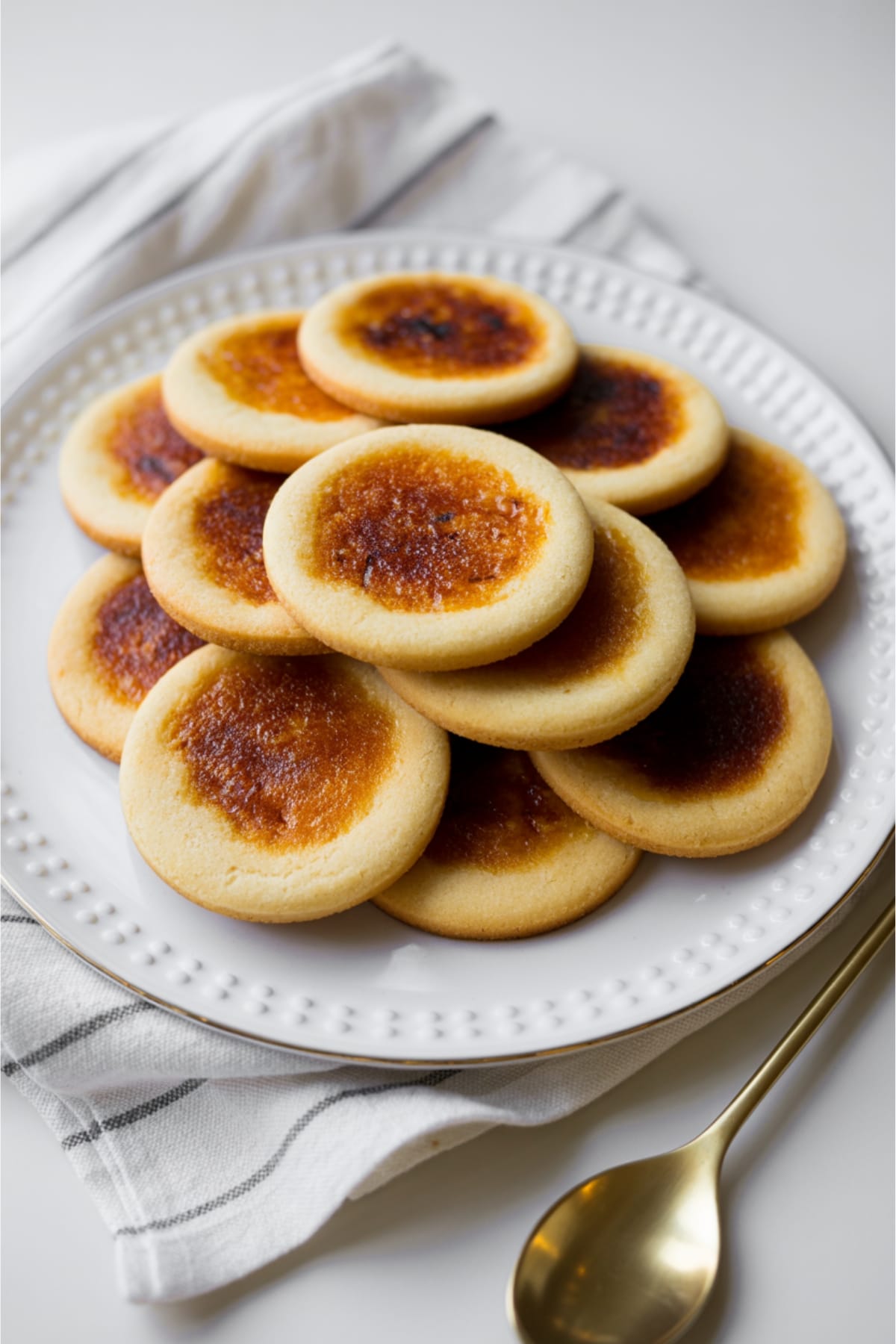 Unique Christmas Cookies - Creme Brûlée Edition Will Wow Your Guests