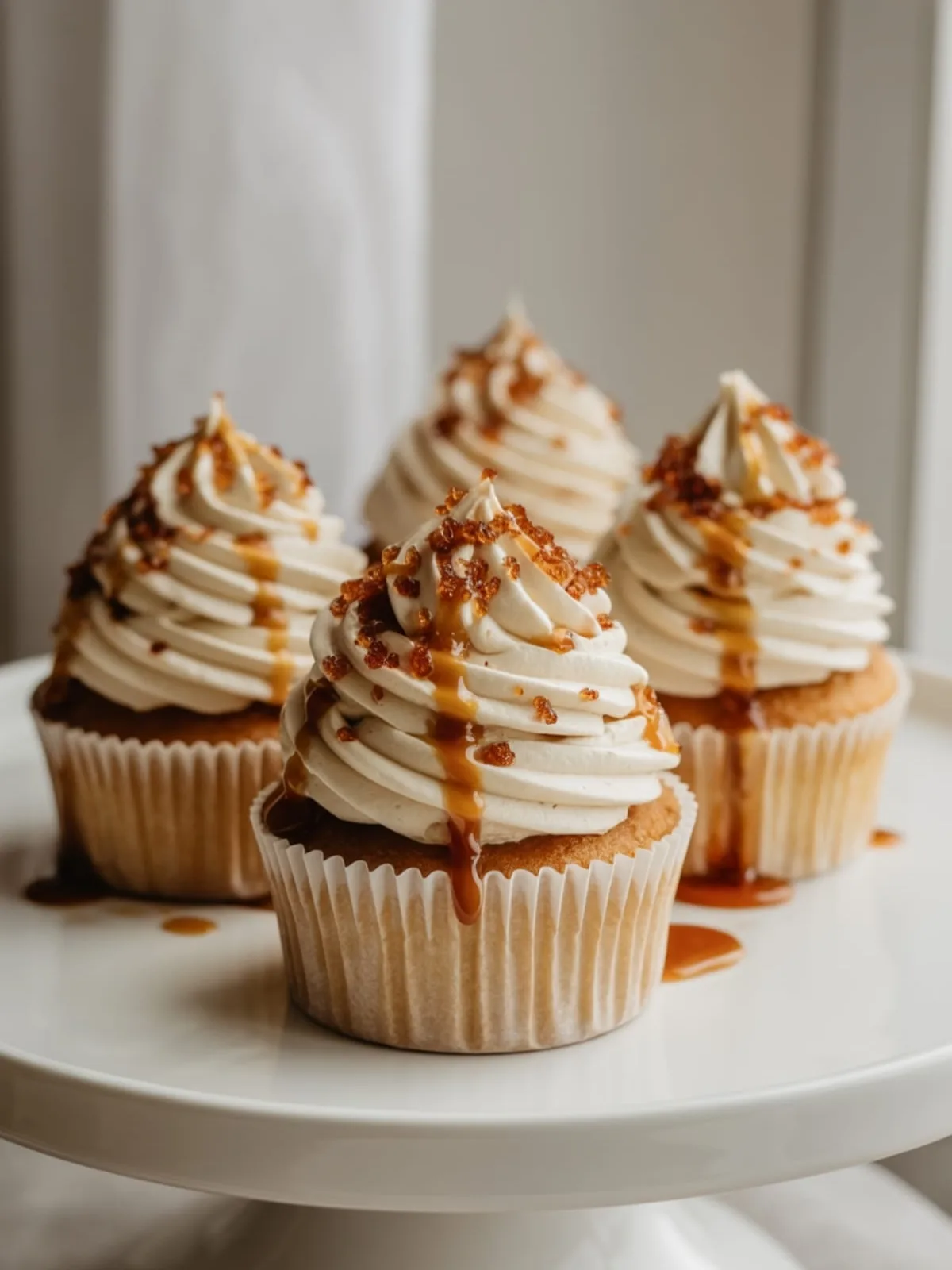 Unusual Cupcakes - Creme Brulee Edition With Custard Filling