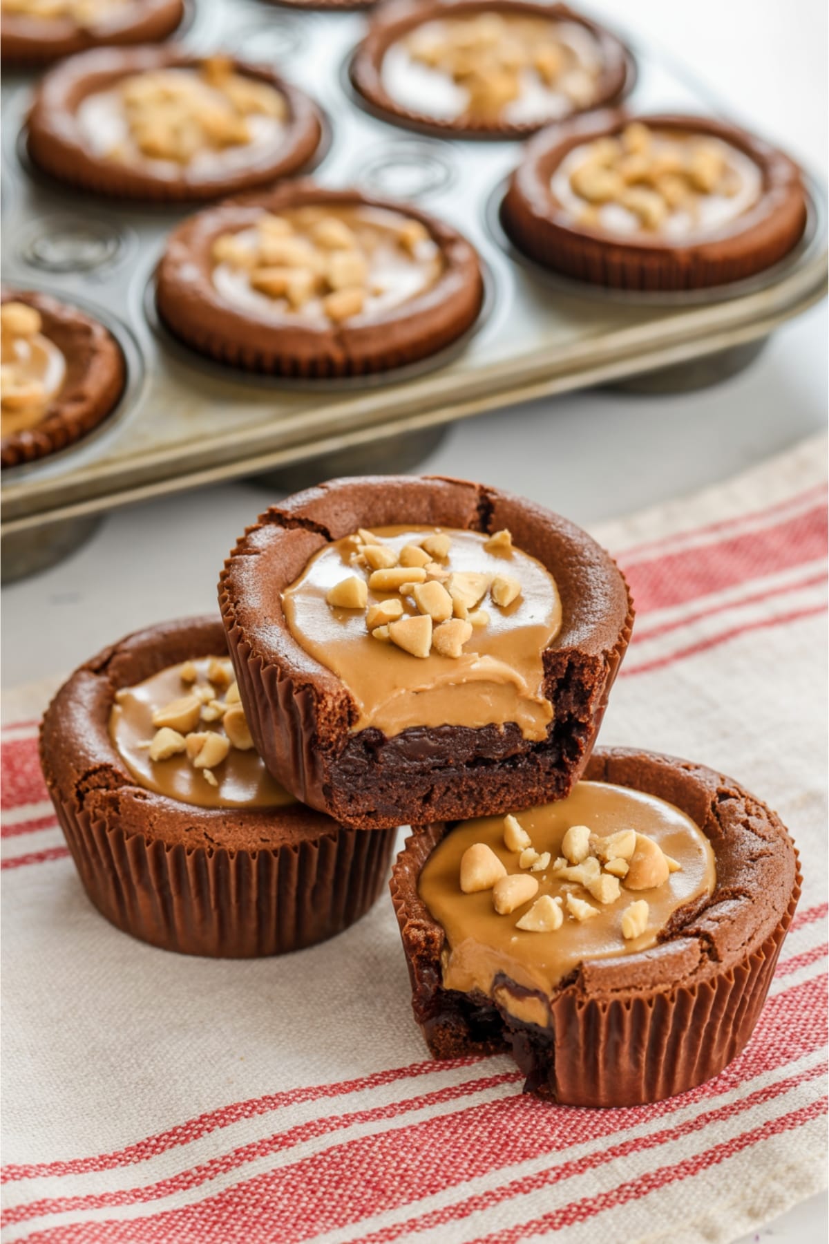 Vegan Peanut Butter Cheese Brownies—Box Recipe Hack