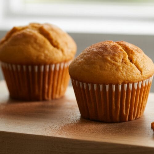 2 Ingredient Pumpkin Muffins Recipe
