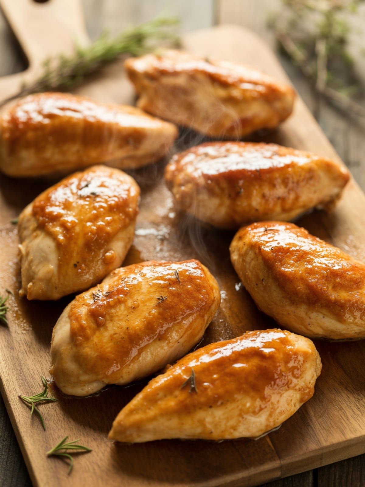 Apple Cider-Glazed Chicken Breasts