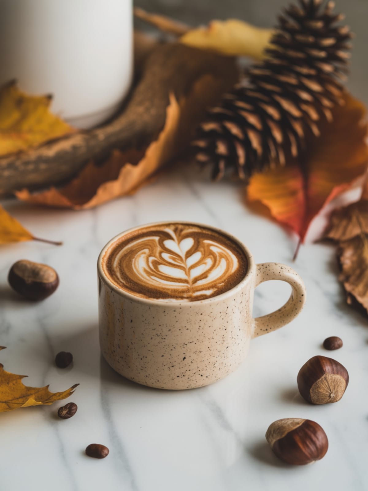Autumn Chestnut Espresso with Brown Butter Foam: A Cozy Seasonal Indulgence