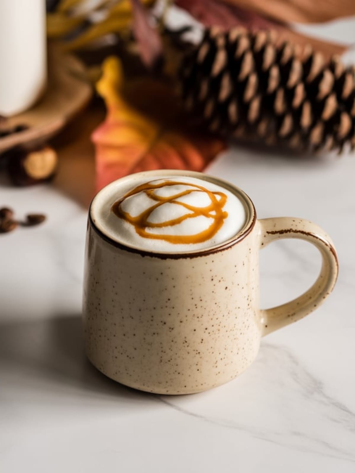 Autumn Chestnut Espresso with Brown Butter Foam