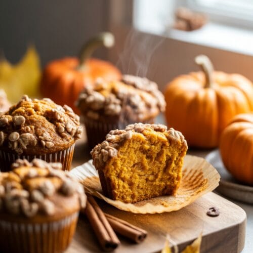 Autumn in a Bite: Bakery-Style Pumpkin Streusel Muffins You'll Make on Repeat