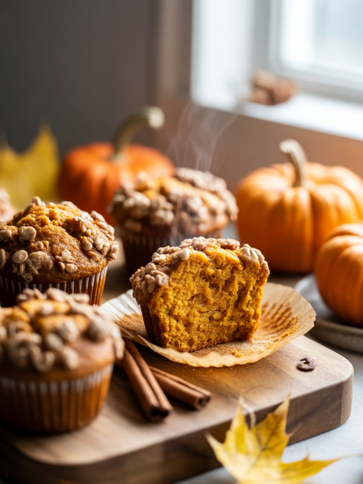 Autumn in a Bite: Bakery-Style Pumpkin Streusel Muffins You'll Make on Repeat