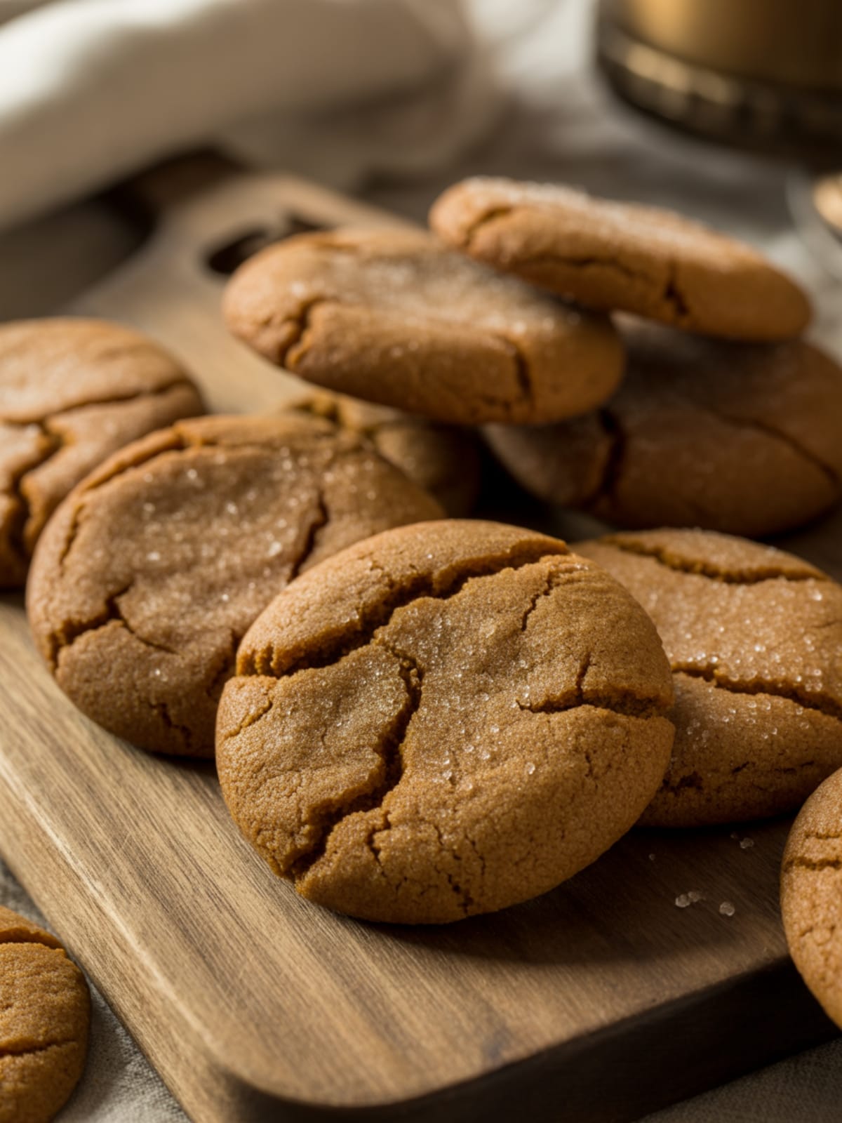 Best Chewy Ginger Molasses Cookies For The Holidays