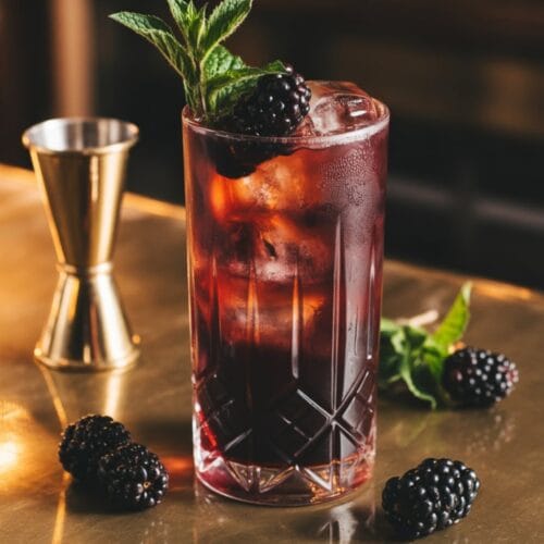 Blackberry Rum Cocktail