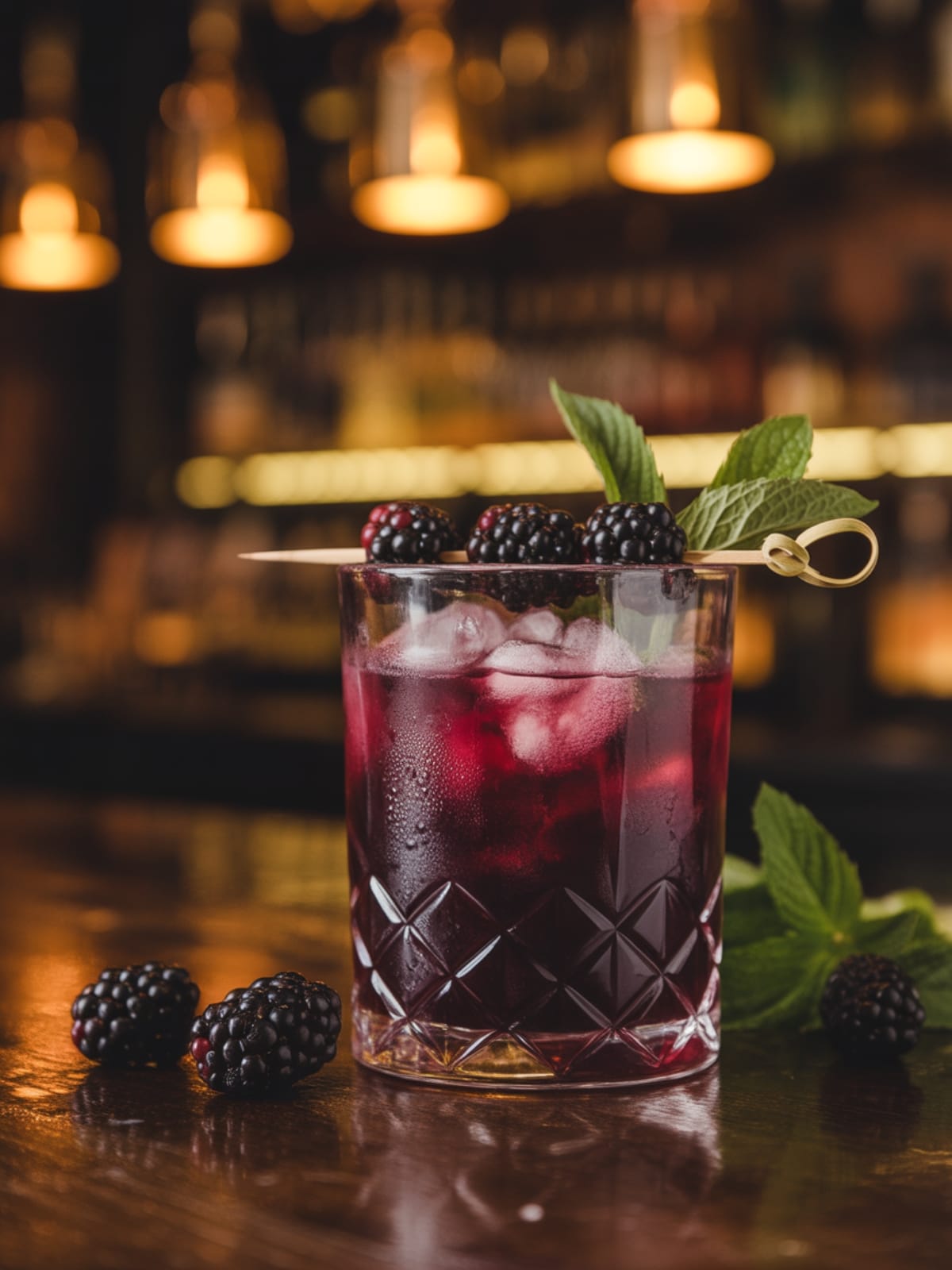 Blackberry Rum Cocktail: A Hauntingly Delicious Halloween Treat