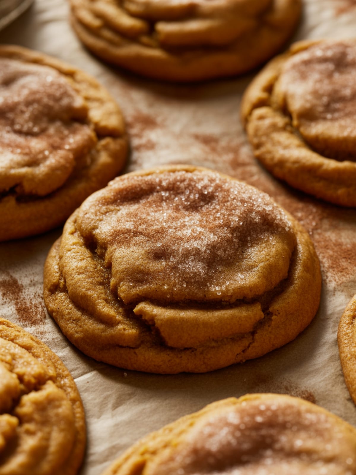 Chewy Maple Pumpkin Cookies