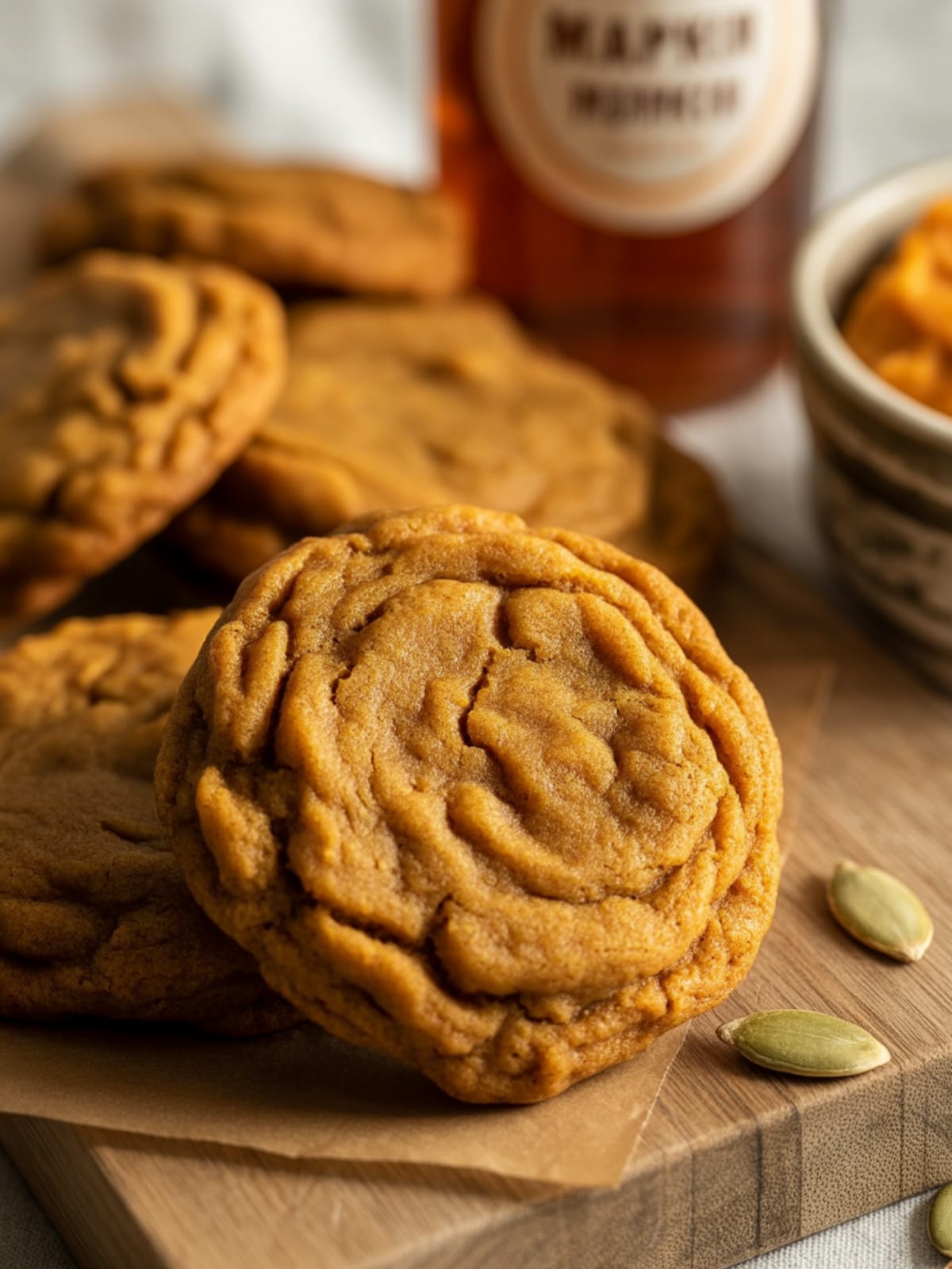 Cozy Fall Bites: Chewy Maple Pumpkin Cookies You'll Crave Year-Round