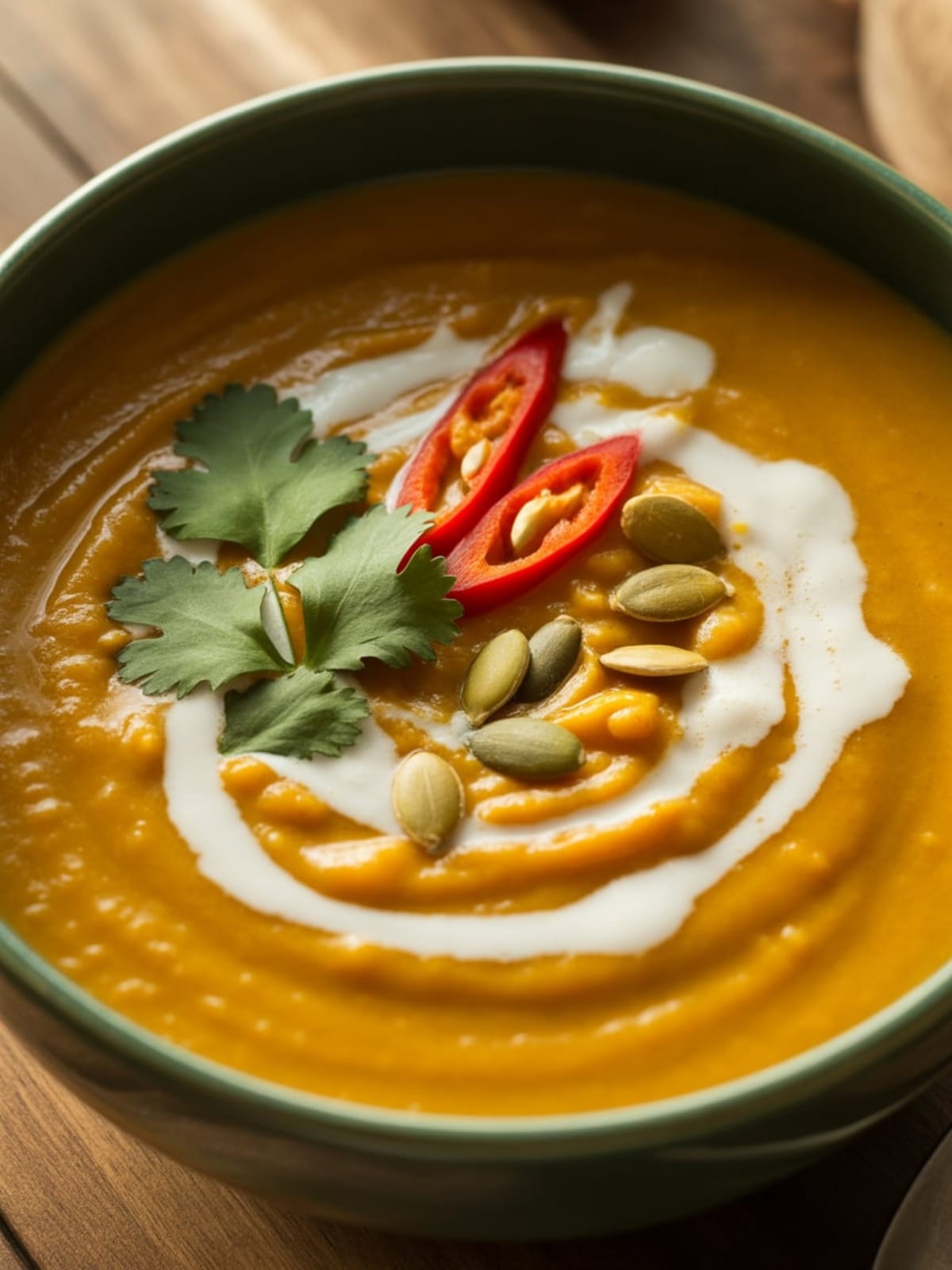 Cozy & Quick Thai Coconut Pumpkin Soup You'll Crave All Season