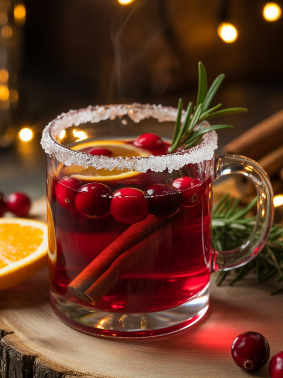 Cranberry Hot Toddy