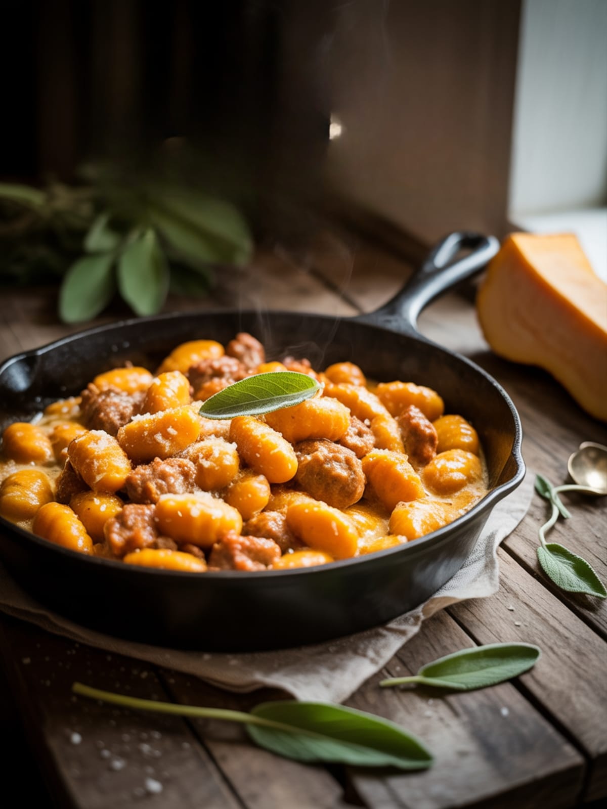 Creamy Butternut Squash Gnocchi with Sausage: A Comfort Food Masterpiece