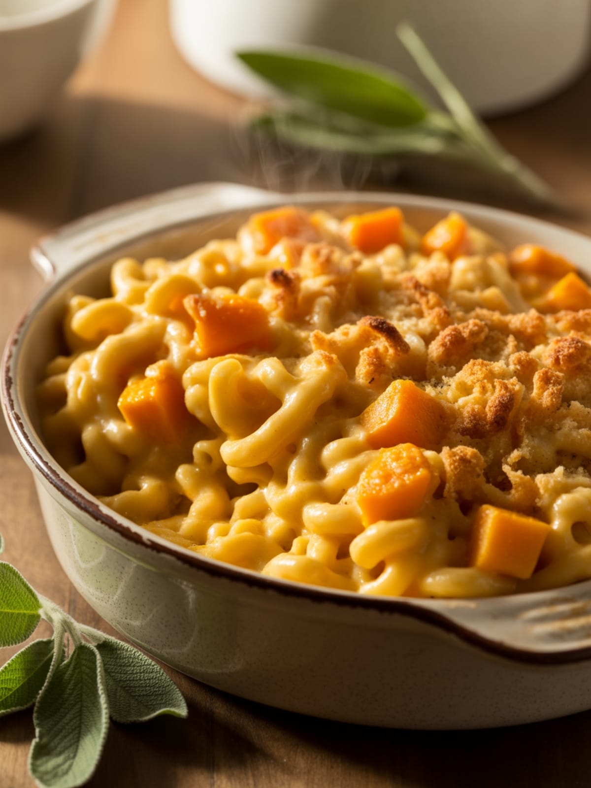 Creamy Butternut Squash Mac & Cheese You'll Actually Crave