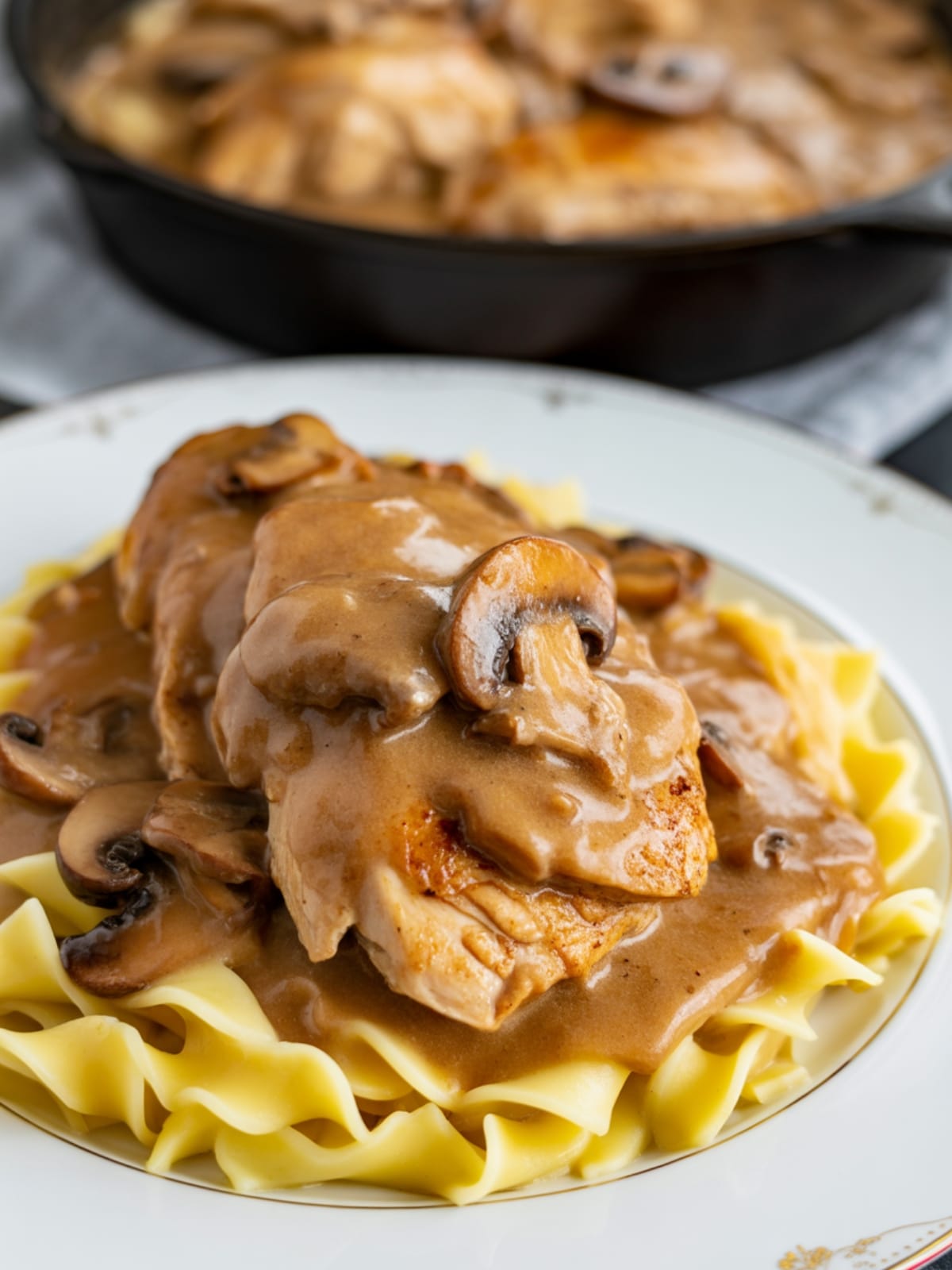 Creamy Easy Chicken Stroganoff Recipe