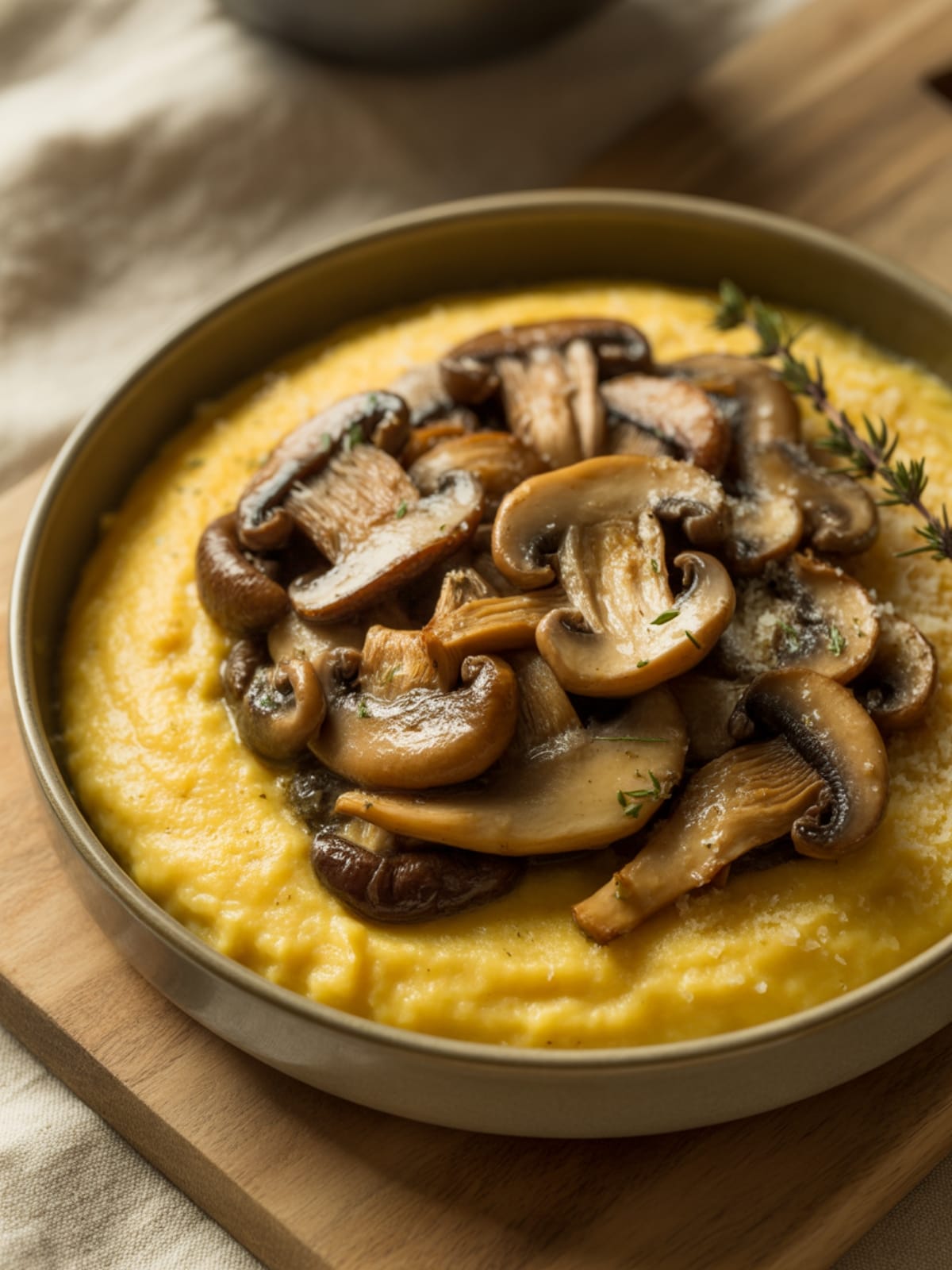 Creamy Polenta with Wild Mushrooms: A Holiday Showstopper