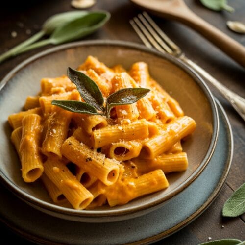 Creamy Pumpkin Pasta with Brown Butter and Sage: Fall Comfort in Every Bite
