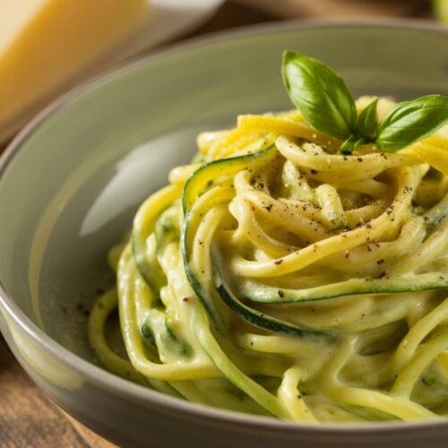 Creamy Zucchini Lemon Pasta Recipe