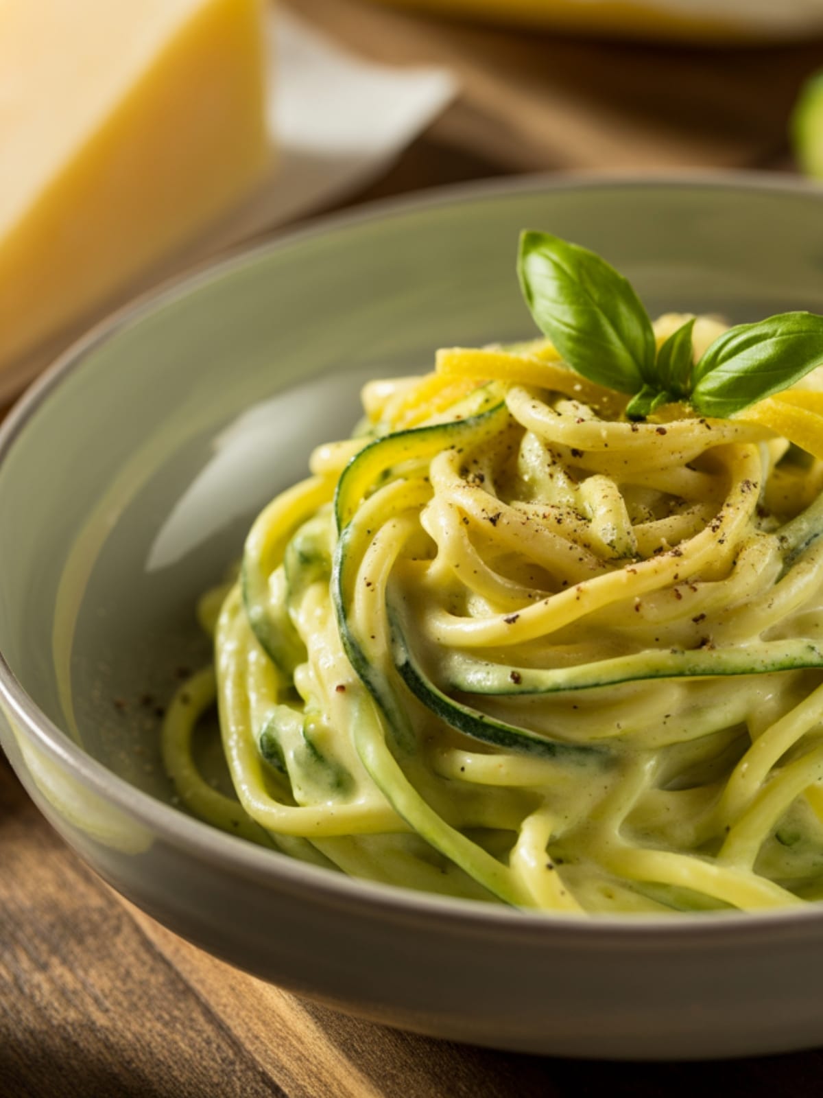 Creamy Zucchini Lemon Pasta