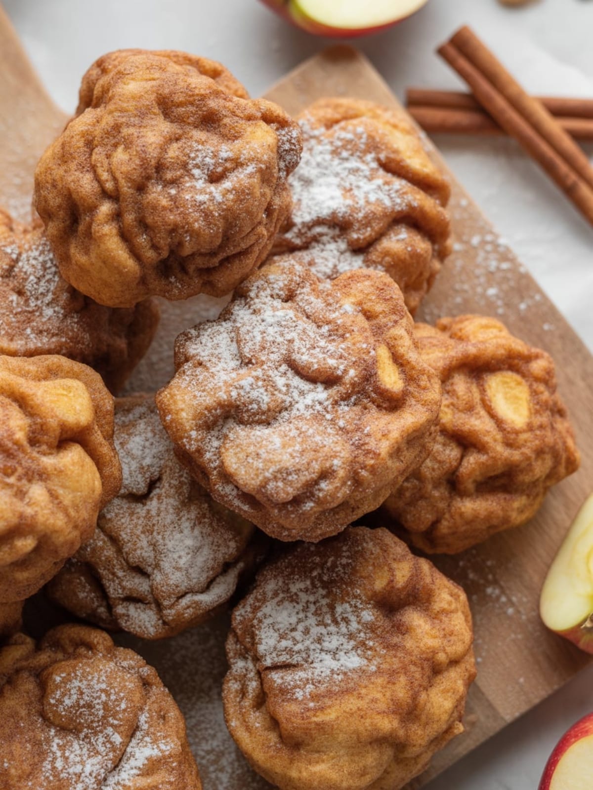Easy Homemade Plant-based Milk Apple Fritters