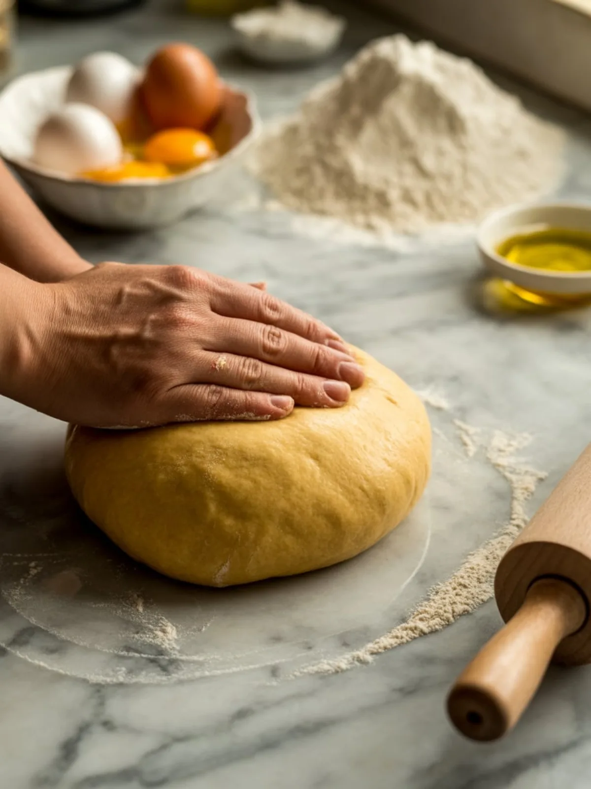 Easy Homemade Pasta Dough Step by Step