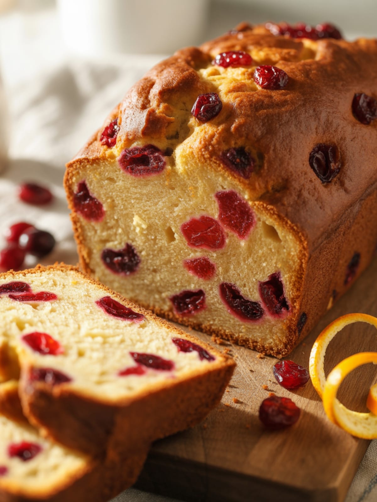 Easy Orange Cranberry Bread: A Festive Quick Bread Bursting with Flavor