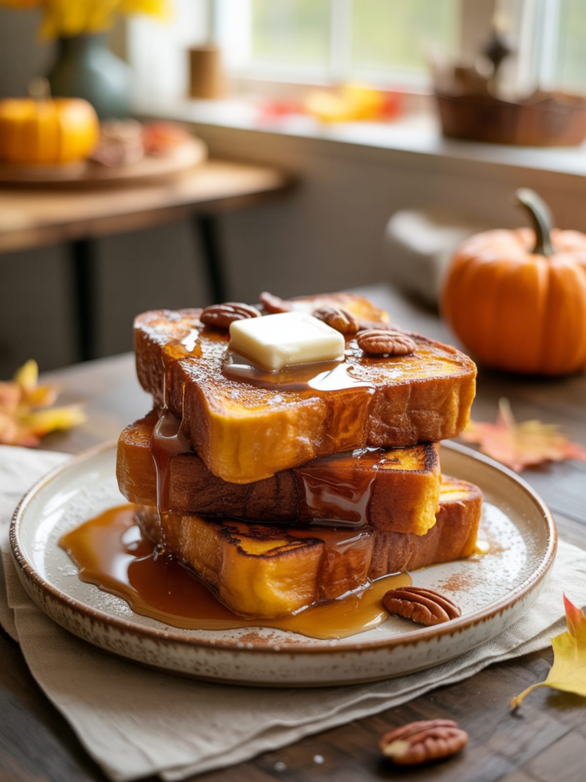 Easy Pumpkin French Toast for Cozy Fall Breakfasts