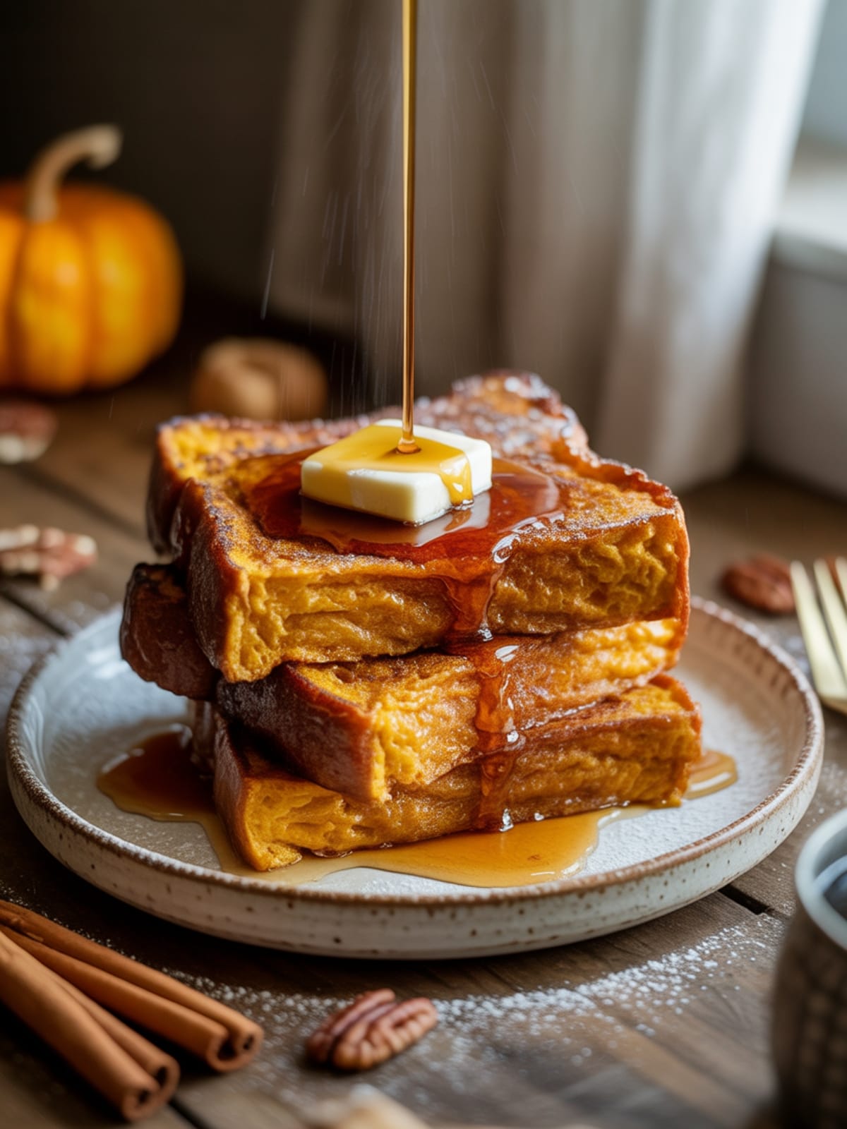 Easy Pumpkin French Toast
