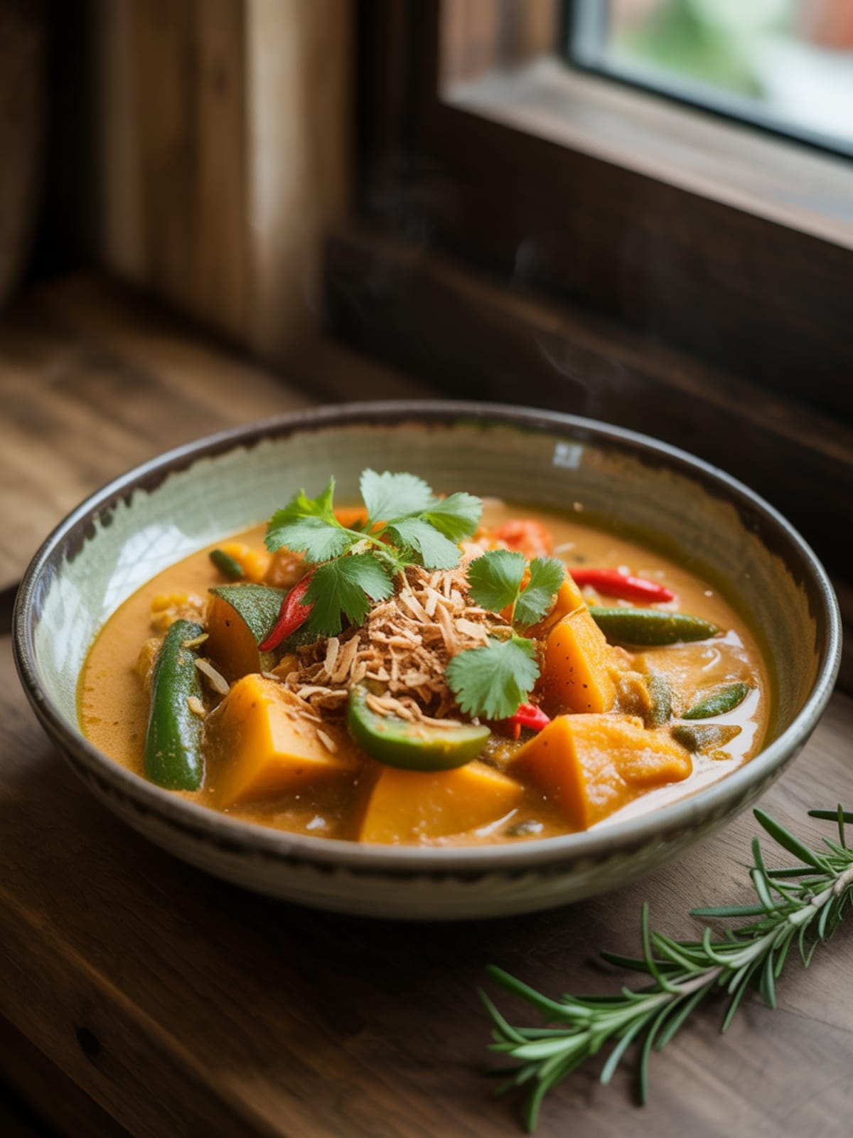 Chicken and Pumpkin Thai Curry