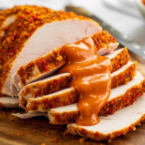 Garlic Butter Boneless Turkey Breast