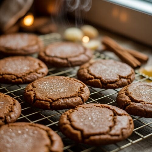 Homemade Chewy Ginger Molasses Cookies: A Perfect Holiday Treat