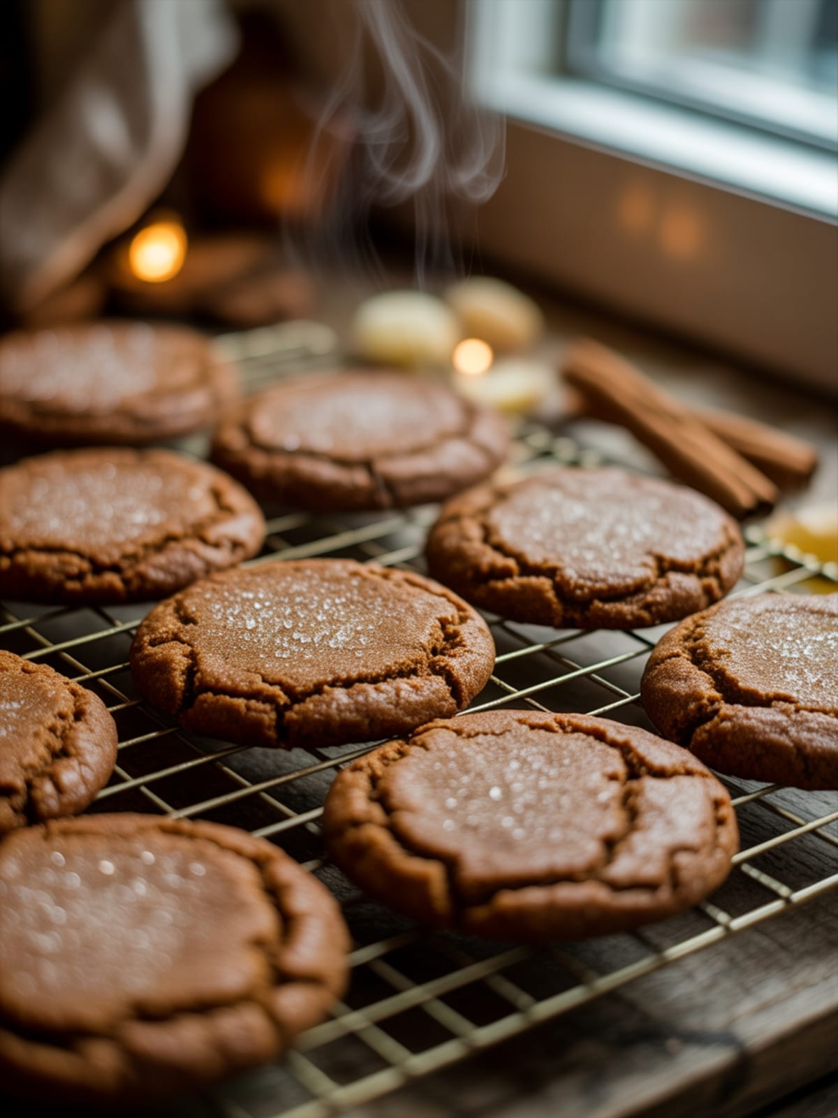 Homemade Chewy Ginger Molasses Cookies: A Perfect Holiday Treat