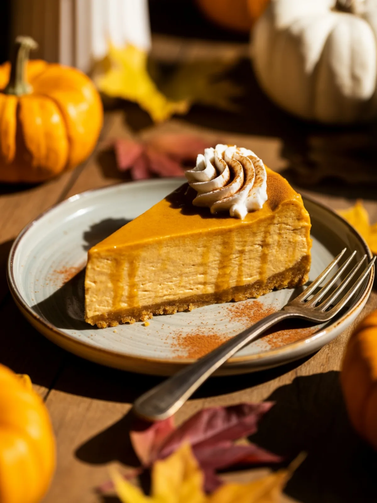 Indulge in the Creamiest Vegan Pumpkin Cheesecake: A Fall Dream Dessert
