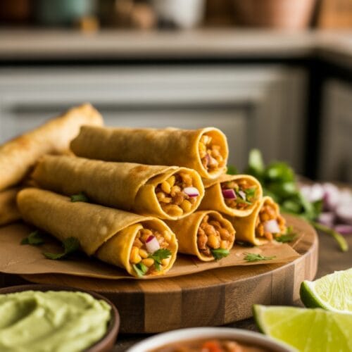 Mini Vegan Taquitos