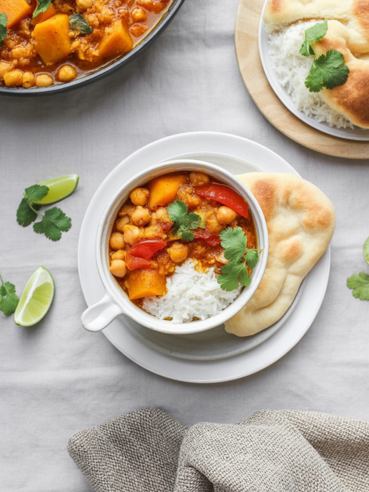 Moroccan Pumpkin & Chickpea Stew