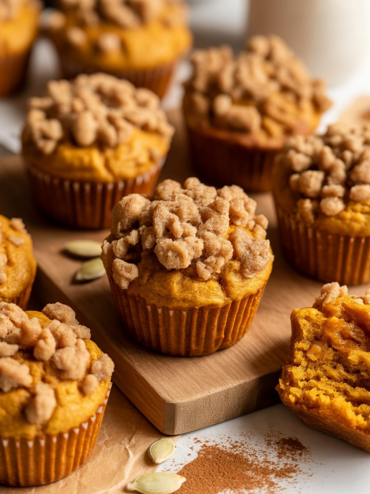 Pumpkin Streusel Muffins Fall Baking Favorite