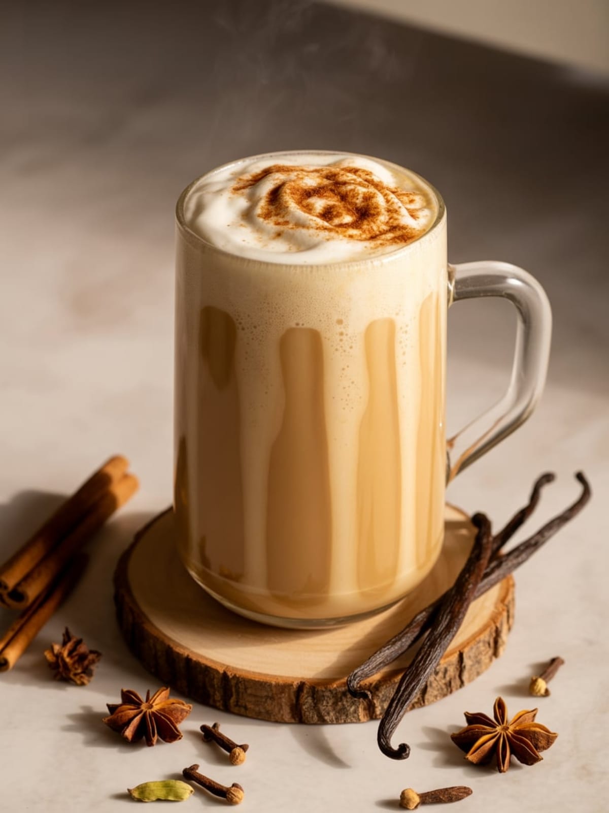Refreshing Vanilla Chai Latte Mocktail Recipe
