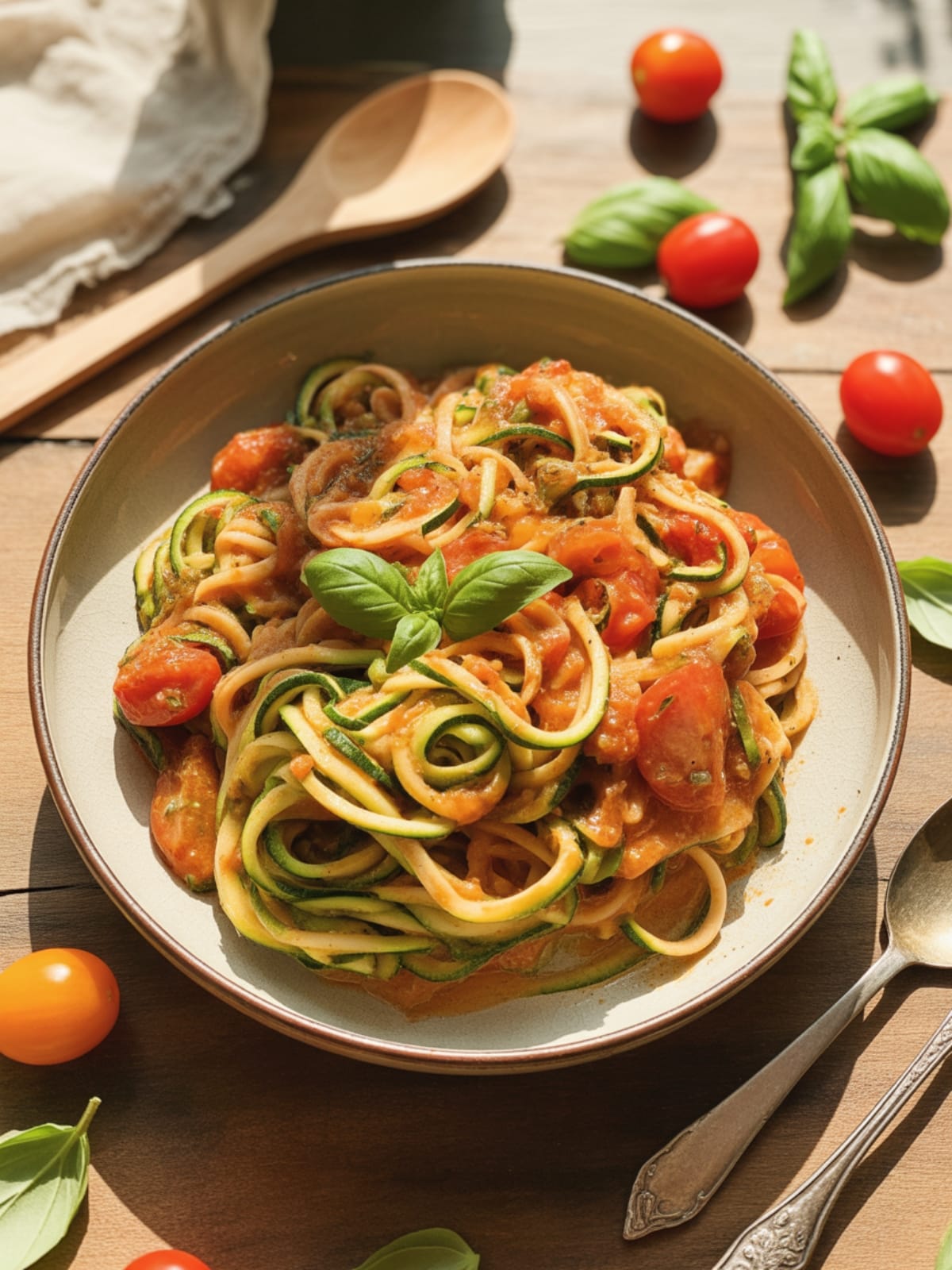 Savor the Flavor: A Vibrant Tomato Zucchini Pasta That Celebrates Summer