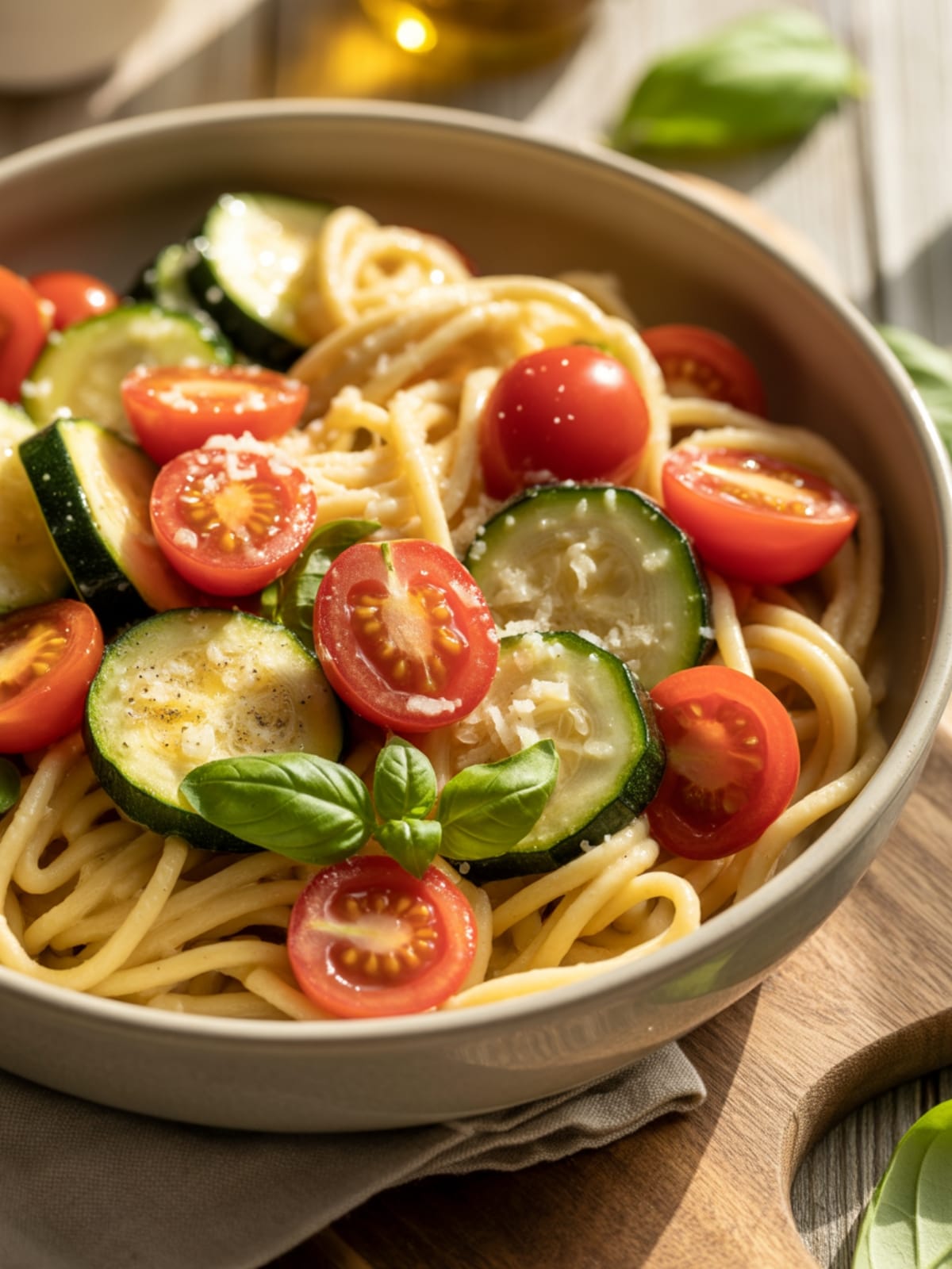 Tomato Zucchini Pasta