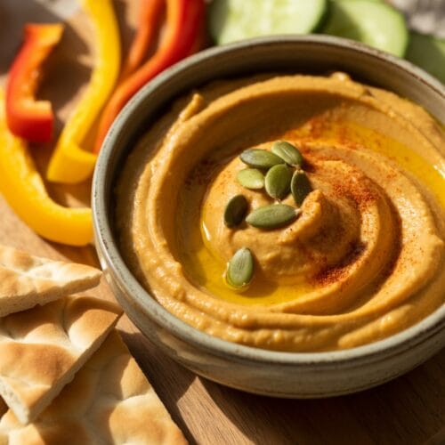 Savory Sage Pumpkin Hummus