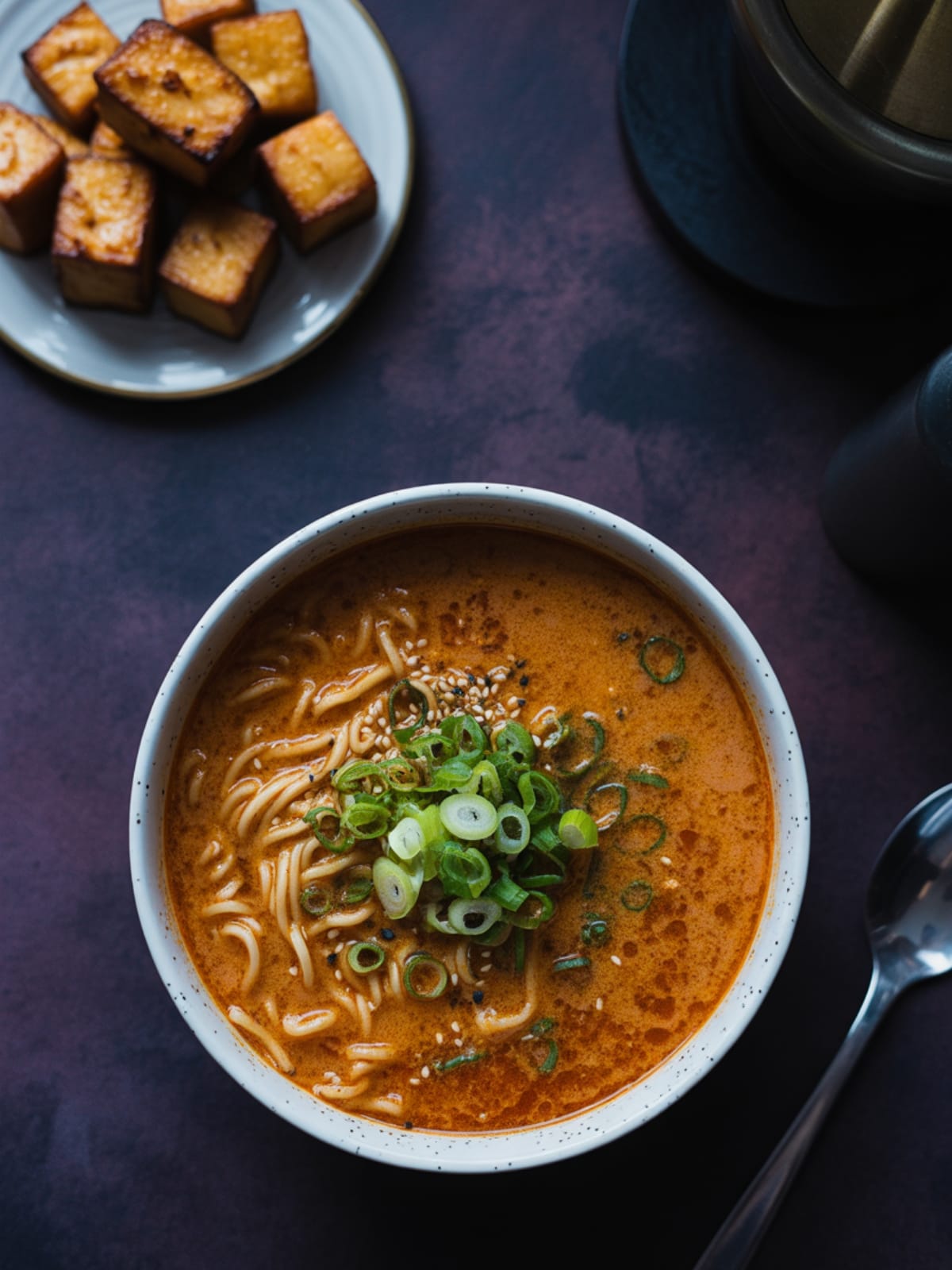 Spicy Peanut Butter Ramen Quick Veggie Recipe
