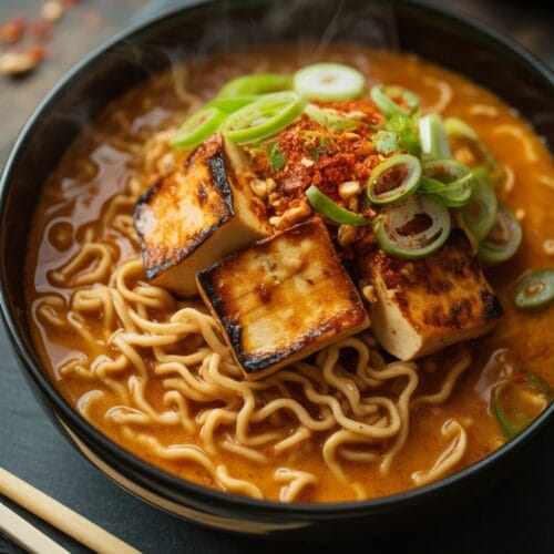 Spicy Peanut Butter Ramen Recipe