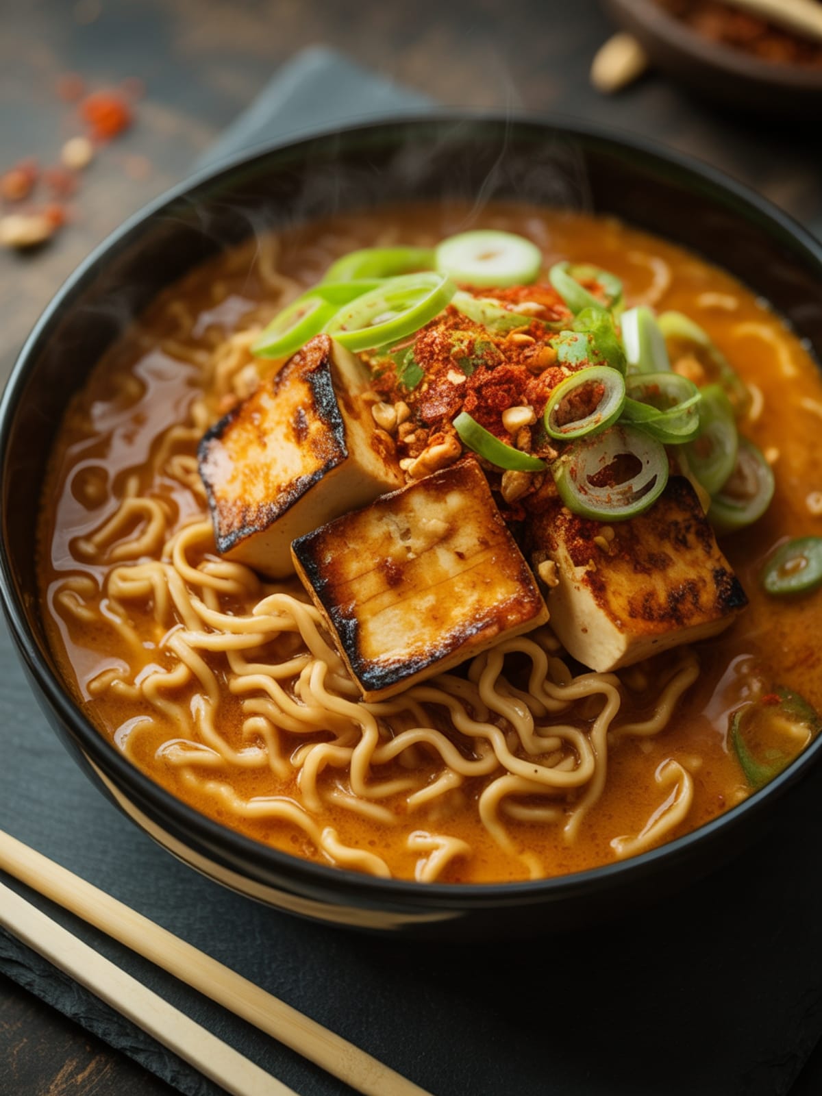 Spicy Peanut Butter Ramen