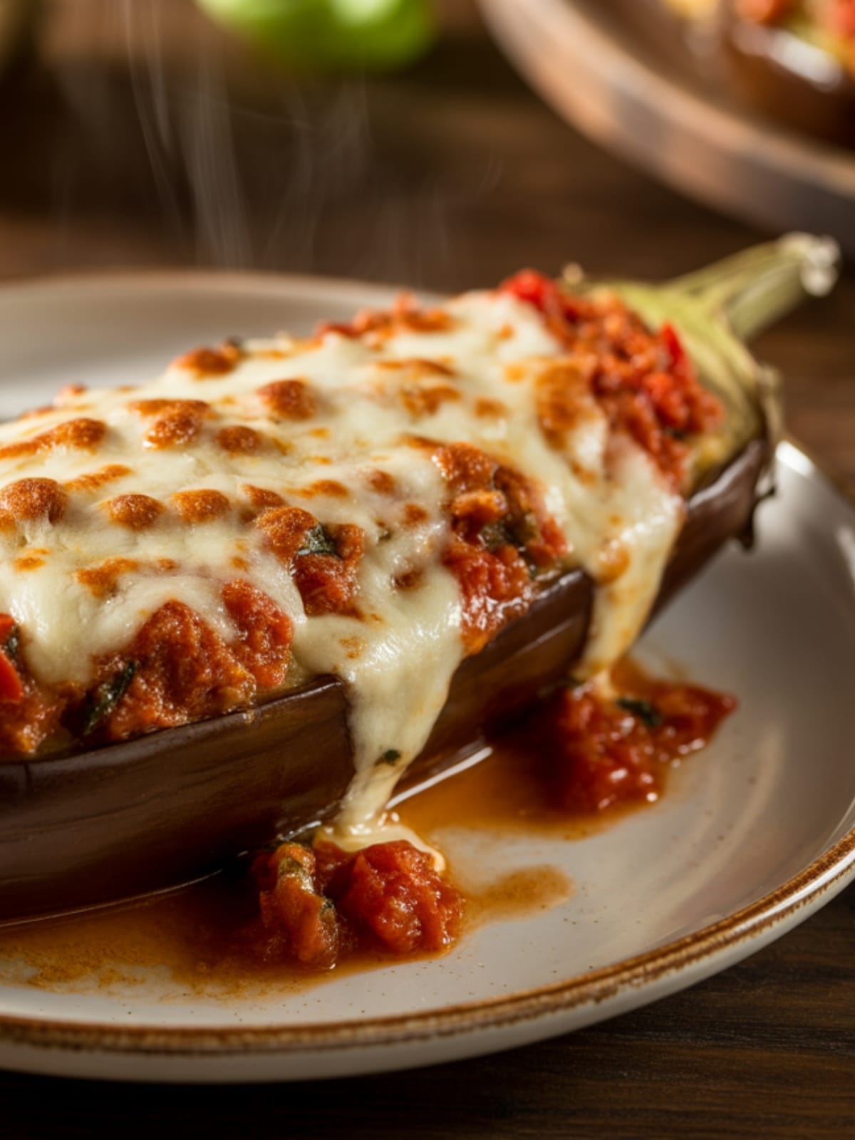 Stuffed Eggplant Parm