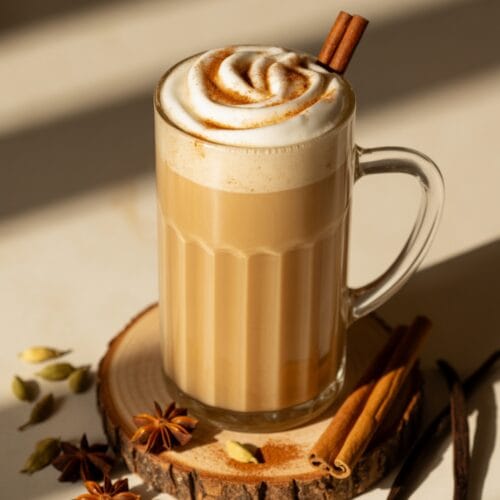 Vanilla Chai Latte Mocktail